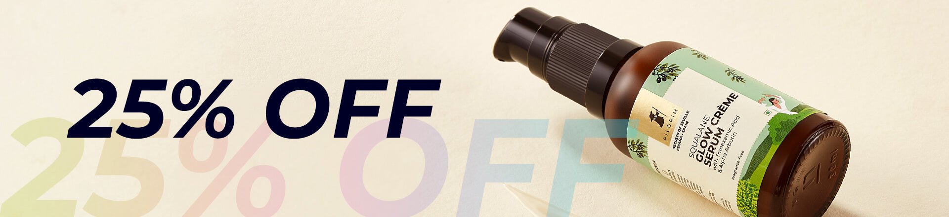 25% OFF Products - Pilgrim India