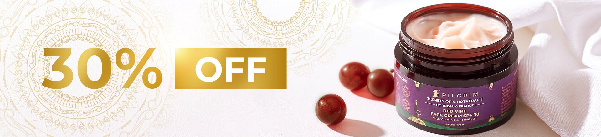 30% OFF - Pilgrim India