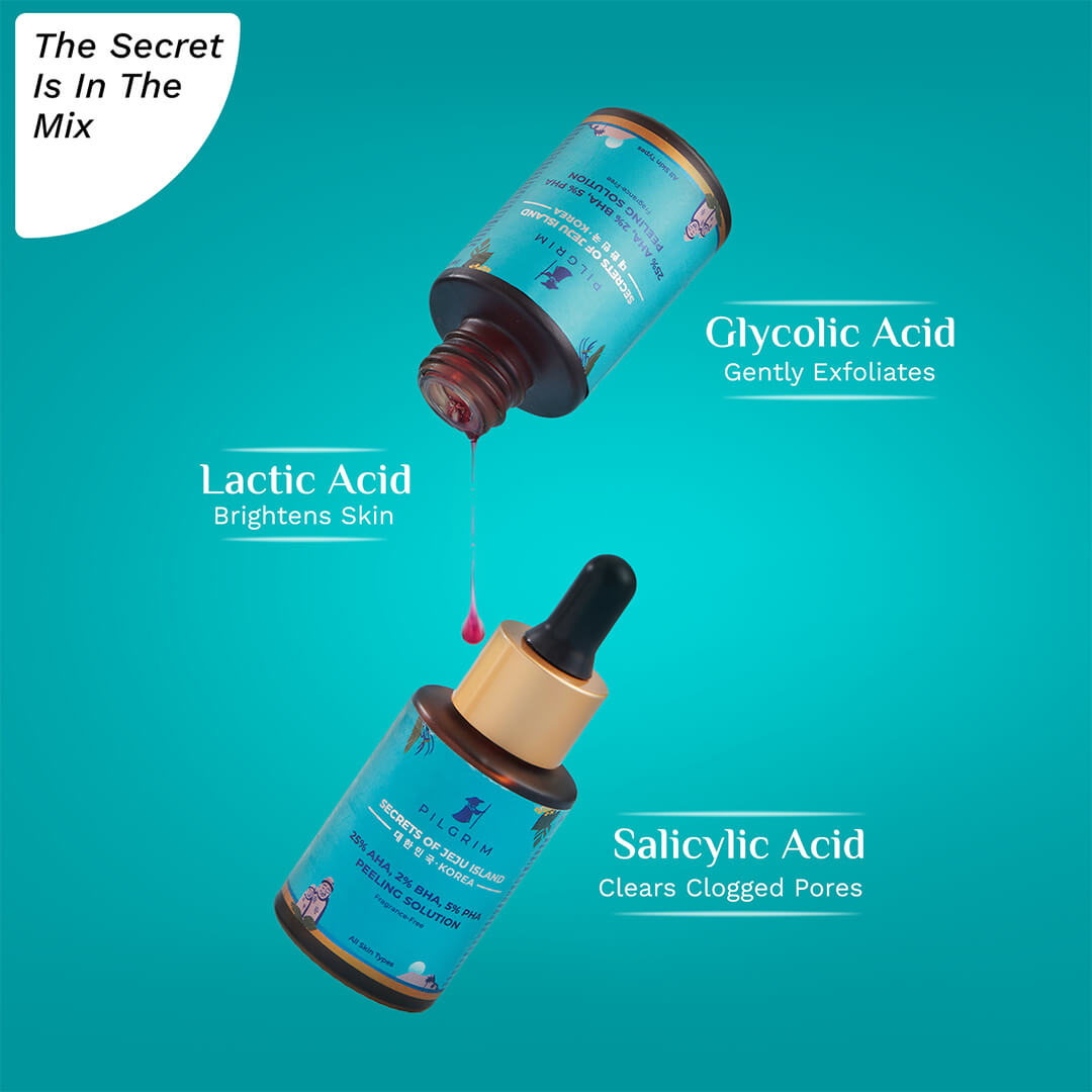 25% AHA, 2% BHA, 5% PHA Peeling Solution
