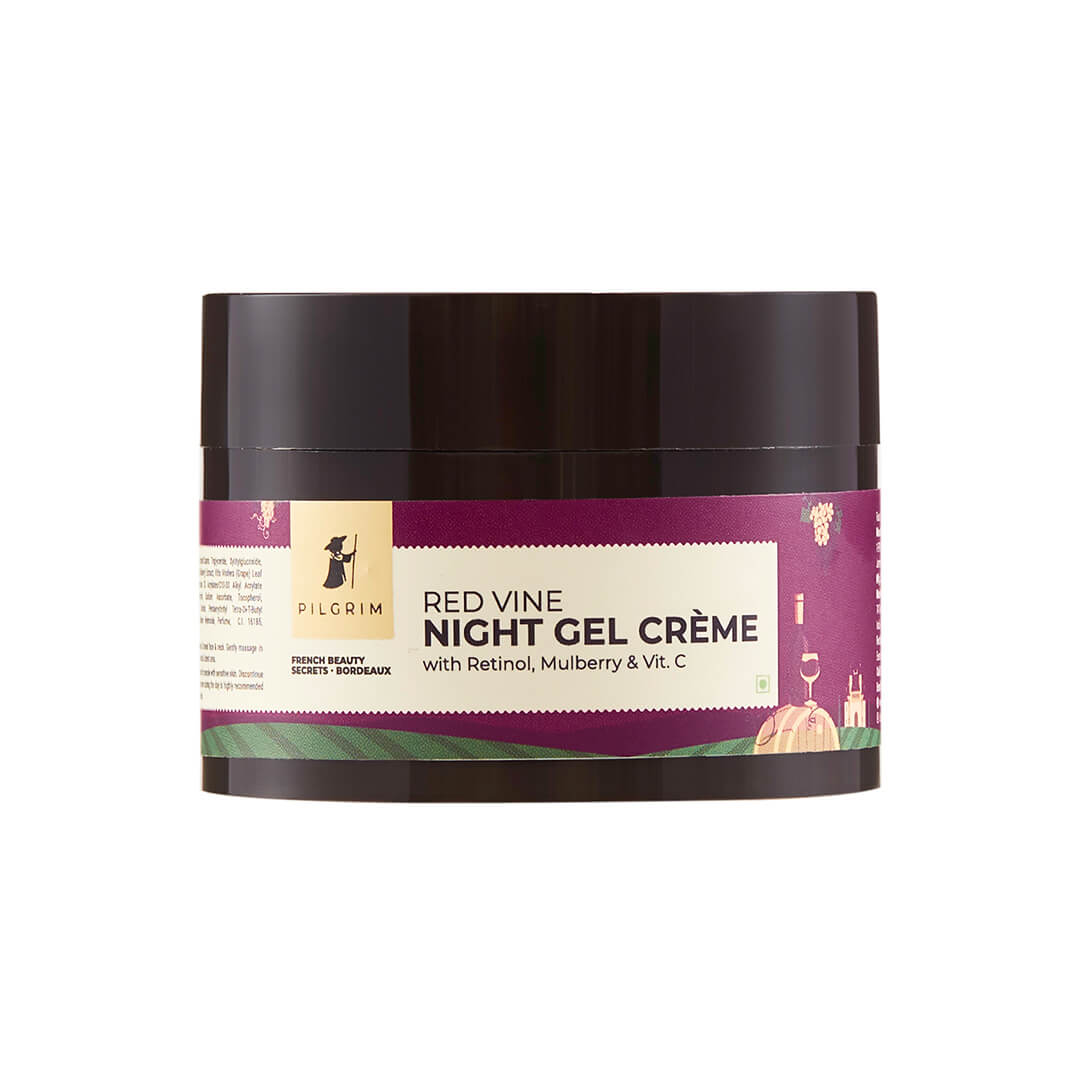 Red Vine Night Gel Crème with Retinol, Mulberry & Vit. C